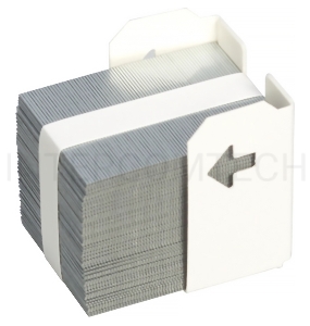 Скрепки Ricoh тип K (REFILL STAPLE TYPE K), комплект 3 упаковки по 5000 штук, для SR760/770/790/850/860/880/960/970/3000/3010/3020/3030/3050/3070/3090/3100/4000/4010/4020/4030/4040/4060/4070/3110/3120/ SR3150 (Буклетные)