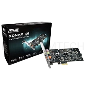 Звуковая карта Asus PCI-E Xonar SE (C-Media 6620A) 5.1 Ret