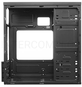 Корпус LinkWorld VC-13M171 черный без БП mATX 1x80mm 1x120mm 2xUSB2.0 audio