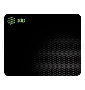 Коврик для мыши Cactus CS-MP-D02M Средний черный 300x250x3мм