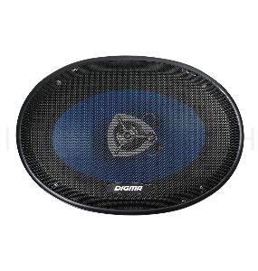 Колонки автомобильные Digma DCA-B693 300Вт 90дБ 4Ом 15x23см (6x9дюйм) (ком.:2кол.) коаксиальные трехполосные