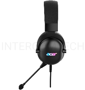 Наушники с микрофоном Acer AHW122 черный 2.1м мониторные USB оголовье (ZL.HDSCC.01U)