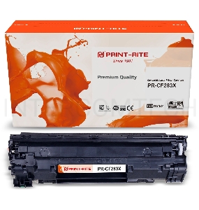 Картридж лазерный Print-Rite TFH862BPU1J1 PR-CF283X CF283X черный (2400стр.) для HP LJ Pro M225dn/M201/M202