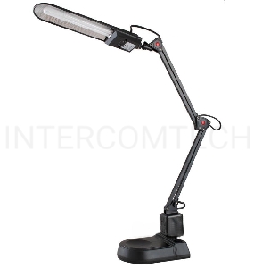 Лампа настольная CAMELION KD-017A С02  11W черный в к-те база+струбцина