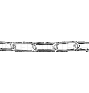 Зубр Цепь длиннозвенная, DIN 763, оцинкованная сталь, d=3мм, L=120м 4-304030-03