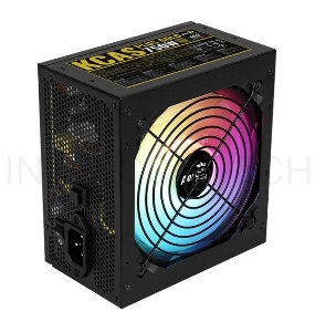 Блок питания Aerocool KCAS PLUS GOLD 750W <750W, ATX v2.4, APFC, Fan ARGB 12cm, 80+ Gold, Retail>