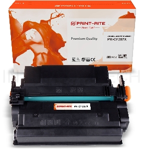 Картридж лазерный Print-Rite TFH098BPU1J PR-CF287X CF287X черный (18000стр.) для HP LJ M506dn/ M506n/ M506x
