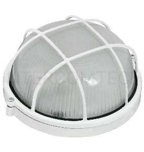 Светильник Iek LNPP0-1302-1-060-K01  НПП1302 белый/круг с реш.60Вт IP54  ИЭК