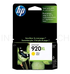 Картридж струйный HP 920XL CD974AE желтый для HP OJ 6000/6500 (700стр.)