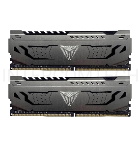 Модуль памяти Patriot DDR 4 DIMM 64Gb (32GBx2) PC25600, 3200Mhz, PATRIOT Viper Steel (PVS464G320C6K) (retail)