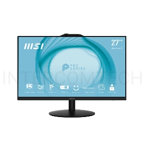 PRO AP272 13M-246RU (MS-AF83) 27'' FHD(1920x1080)/Intel Core i5-13400/16GB+512GB SSD/Integrated/WiFi/BT/2.0MP/KB+MOUSE(WLS)/W11Pro/1Y/BLACK