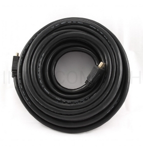 Кабель HDMI Cablexpert CC-HDMI4-15M, 15м, v1.4, 19M/19M, черный, позол.разъемы, экран, пакет