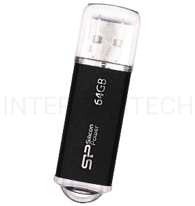 Флеш Диск Silicon Power USB Drive 64Gb Ultima II SP064GBUF2M01V1K {USB2.0, Black}