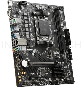 Материнская плата MSI PRO A620M-E SocketAM5 AMD B650 2xDDR5 mATX AC`97 8ch(7.1) GbLAN RAID+VGA+HDMI
