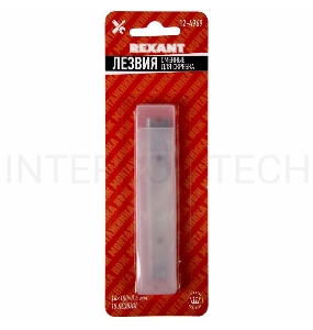 Лезвия сменные для скребка 14х100х0,4 мм 10 шт. REXANT