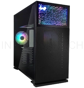 Корпус Inwin CIR719 (NEBULA) черный без БП ATX 5x120mm 2xUSB3.0 audio