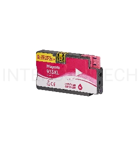 Струйный картридж Sakura F6U17AE (№953XL Magenta) для HP, пурпурный, 26 мл., 1600 к.
