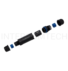 Кабельный коннектор I-образный (3PIN 0,5-2,5мм2) IP68 REXANT