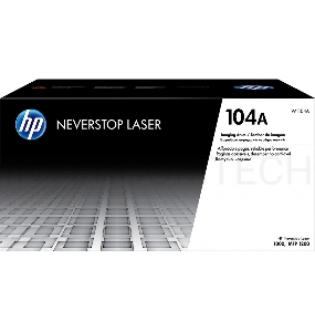 Барабан 104A для HP Neverstop Laser 1000a/w/1200a/w, 20К W1104A (внутри тонер на 5К)