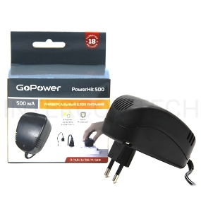 Блок питания GoPower Powerhit 500 универсальн. (1/20/40)