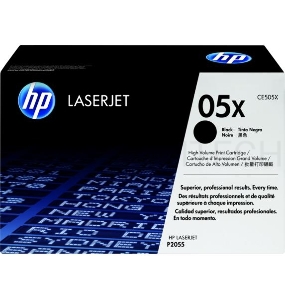 Тонер-картридж HP CE505X черный для LJ P2055 6500стр.