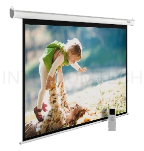 Экран Cactus 150x240см MotoExpert CS-PSME-240x150-WT 16:10 настенно-потолочный рулонный белый (моторизованный привод)