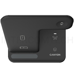Беспроводное зарядное устройство CANYON WS-302, 3in1