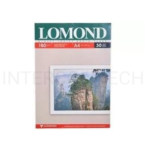Бумага Lomond 0102065 A4/180г/м2/50л. глянцевая для струйной печати до 2880dpi hv