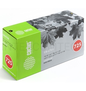Тонер Картридж Cactus CS-C725S черный для Canon LBP 6000 i-Sensys 6000b i-Sensys (1600стр.)