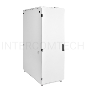 Шкаф коммутационный ЦМО ШТК-М-42.8.10-3ААА 42U 800x1000мм пер.дв.металл задн.дв.стал.лист 2 бок.пан. 500кг серый