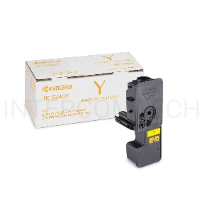 Тонер-картридж Kyocera TK-5240Y (1T02R7ANL0) желтый для P5026cdn/cdw, M5526cdn/cdw 3000 стр.