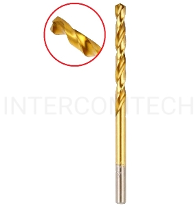 Сверло HAMMER Flex 202-112 DR MT 4,8мм*86/52мм  металл, DIN338, HSS-G, TIN