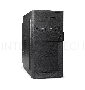 Корпус Minitower ExeGate EX291139RUS BAA-105-01 (mATX, без БП, 4*USB, аудио, черный)