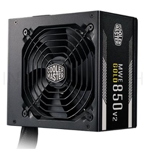 Блок питания Cooler Master MWE Gold 850 V2, 850W, ATX, 120mm, 24pin, 12xSATA, 4xPCI-E(6+2), APFC, 80+ Gold