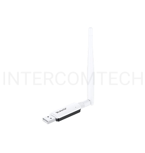 Сетевое оборудование TENDA U1 300Mbps High Gain Wireless N USB Adapter, 2T2R, 2.4GHz, 802.11n/g/b, 1 3.5dBi detachable antenna,Compatibilities:Windows xp/Vista/7/8/8.1/10,MAC OS 10.4~10.10