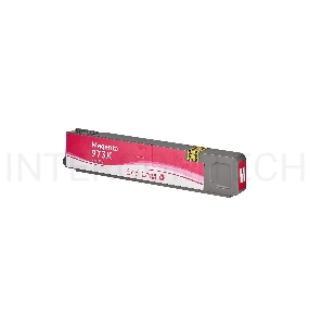 Струйный картридж Sakura F6T82AE (№973X Magenta) для HP, пурпурный, 110 мл., 7000 к.