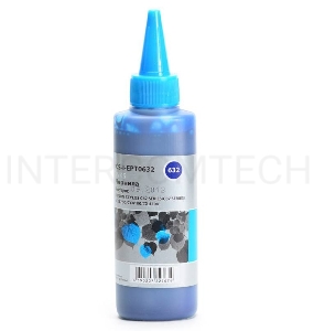 Чернила Cactus CS-I-EPT0632 голубой (100мл) Epson Stylus C67 Series/C87 Series/CX3700
