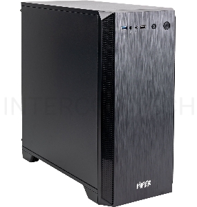 Корпус Hiper H606 черный без БП ATX 1x92mm 1xUSB2.0 1xUSB3.0 audio bott PSU