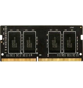 Модуль памяти 4GB AMD Radeon™ DDR4 2666 SO DIMM R7 Performance Series Black R744G2606S1S-UO Non-ECC, CL16, 1.2V, Bulk