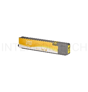 Струйный картридж Sakura F6T83AE (№973X Yellow) для HP, желтый, 110 мл., 7000 к.