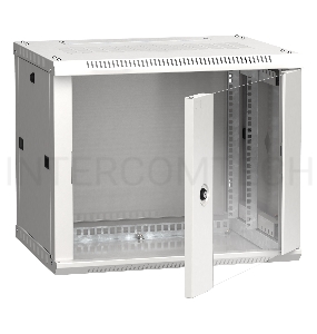 Шкаф ITK LINEA W 6U 600x450 мм дверь стекло, RAL7035