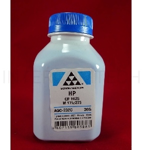 Тонер HP CP 1025/M 175/275 Cyan, (фл.30г.) AQC фас. Россия