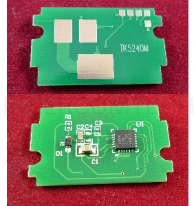 Чип для Kyocera Ecosys P5026cdn/M5526cdn (TK5240M) Magenta 3K (ELP, Китай)