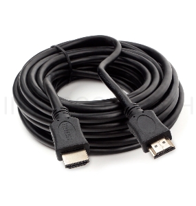 Кабель HDMI Cablexpert CC-HDMI4L-7.5M, 7.5м, v2.0, 19M/19M, серия Light, черный, позол.разъемы, экран, пакет