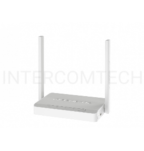 Роутер беспроводной Keenetic DSL (KN-2010) с модемом VDSL2/ADSL2+, Mesh Wi-Fi N300, 4-портовым Smart-коммутатором и портом USBИнтернет-центр