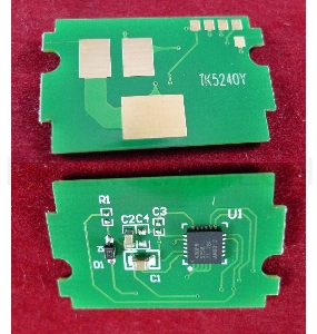 Чип для Kyocera Ecosys P5026cdn/M5526cdn  (TK5240Y) Yellow 3K (ELP, Китай)