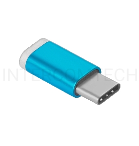Greenconnect Переходник USB Type C на micro USB 2.0, M/F, Greenconnect, голубой, GCR-UC3U2MF-BL Greenconnect Переходник USB Type C на micro USB 2.0, M/F, Greenconnect, голубой, GCR-UC3U2MF-BL