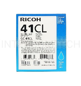 Картридж тип GC 41СL (0.6K) голубой для Aficio SG 2100N/ 3110DN/ 3110DNw