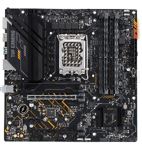 Материнская плата Asus TUF GAMING B660M-E D4 Soc-1700 Intel B660 4xDDR4 mATX AC`97 8ch(7.1) 2.5Gg RAID+HDMI+DP