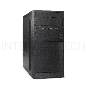 Корпус Minitower ExeGate EX291144RUS BAA-105U2-01 (mATX, без БП, 2*USB+2*USB3.0, аудио, черный)